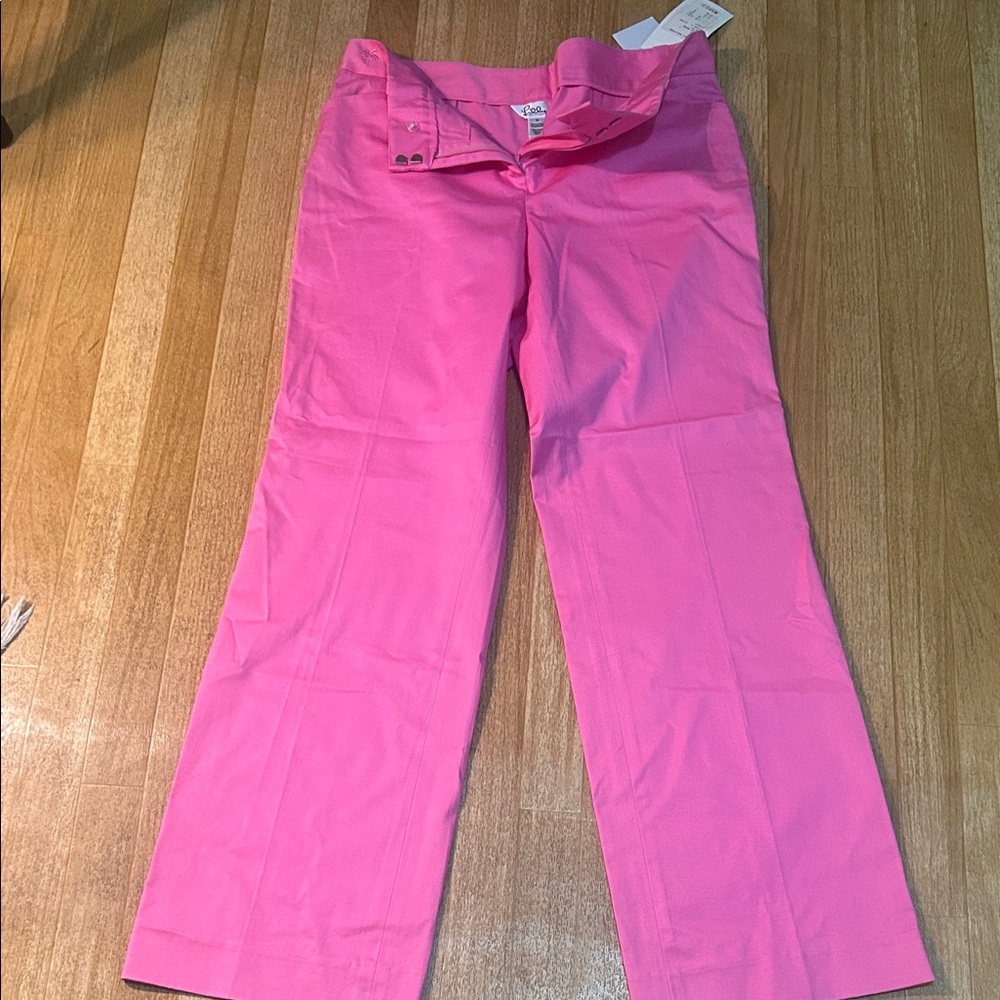 Lilly Pulitzer Bright Pink Slacks